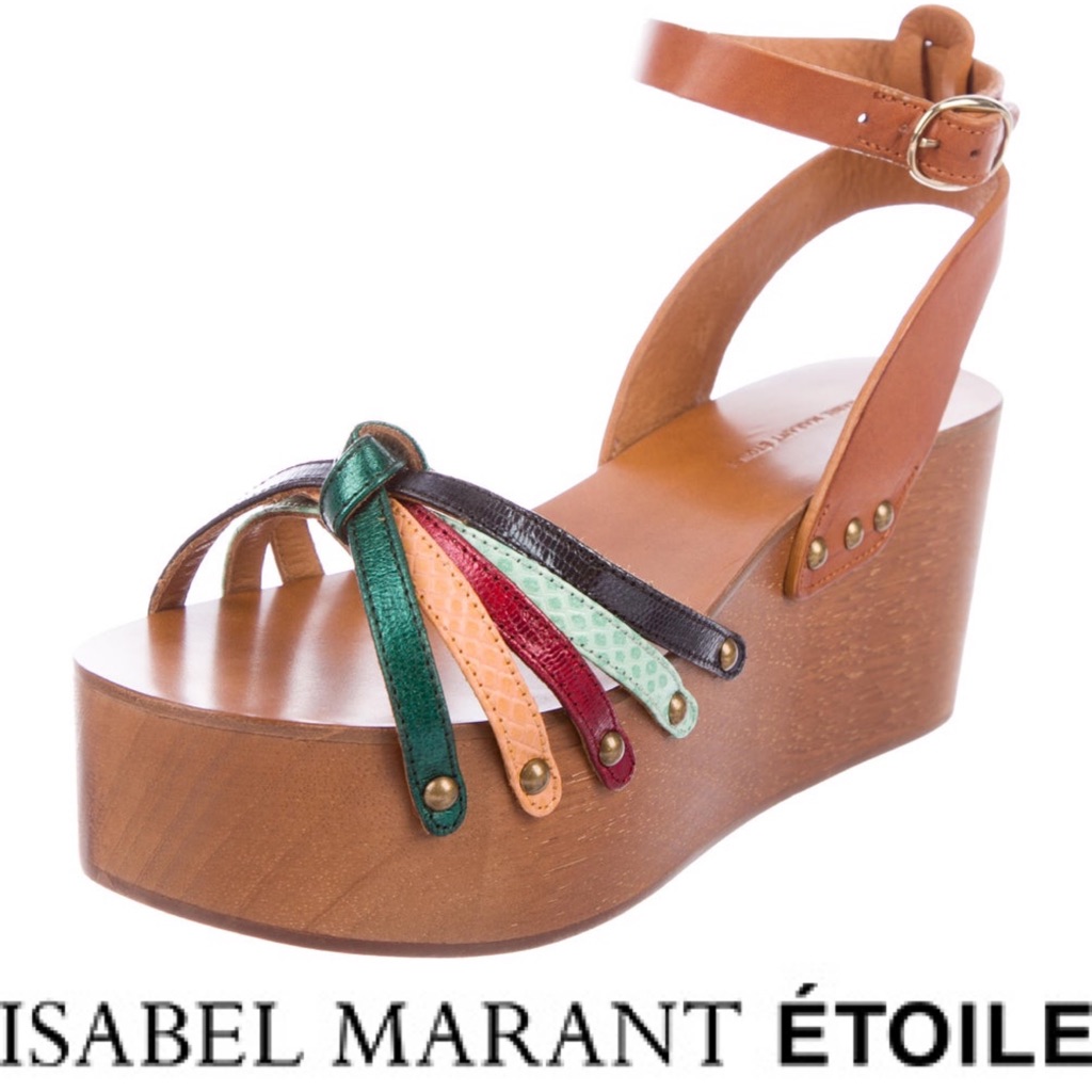 Isabel Marant. Leather Platforms!